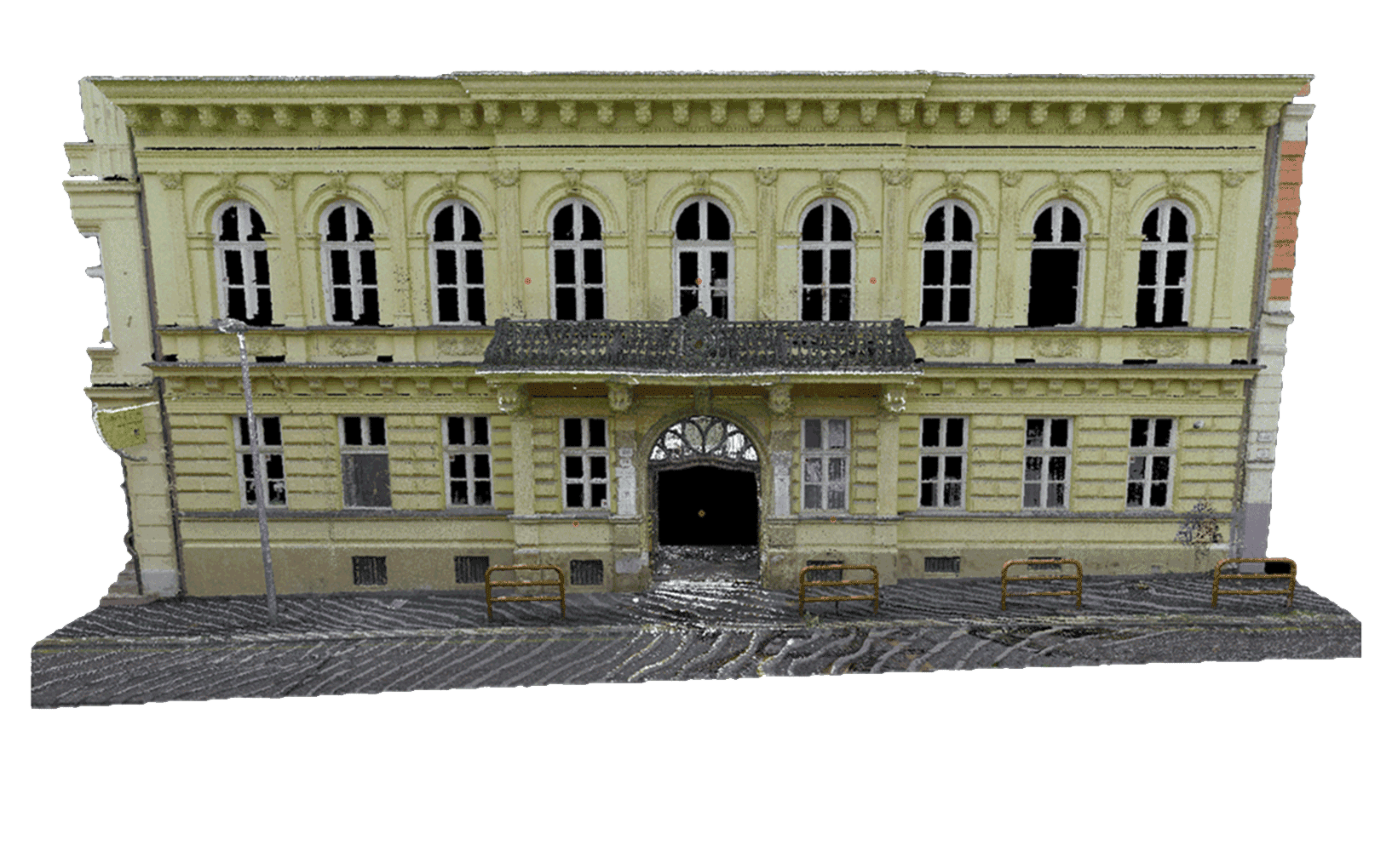 Kozia 17, Bratislava - zameranie fasády historickej budovy